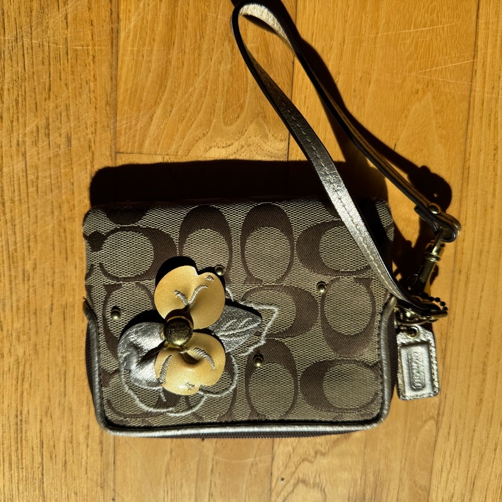 COACH wristlet